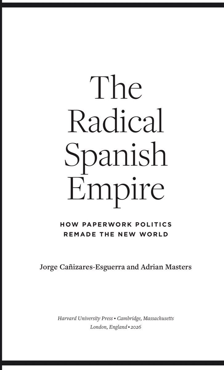 Jorge Cañizares-Esguerra tweet media