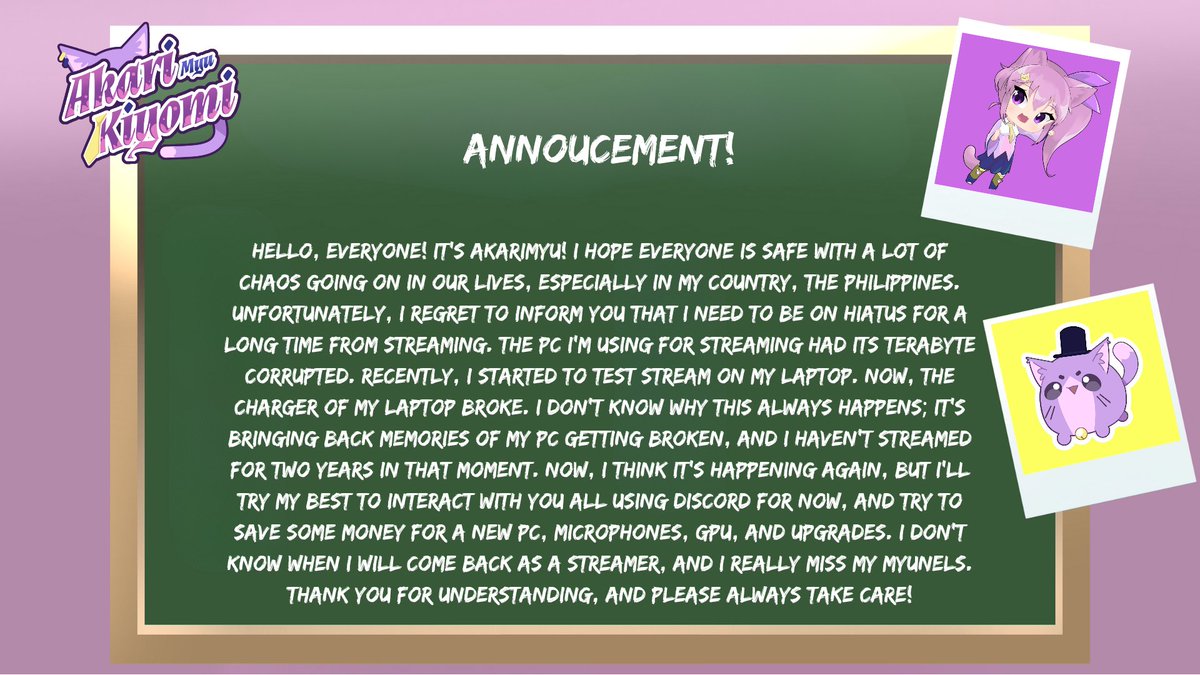 Whatever I do my Gadgets hate me.

#AkarimyuKiyomi #AkarimyuWeekly #VTuber #新人Vtuber #PHVtuber #ENVtuber