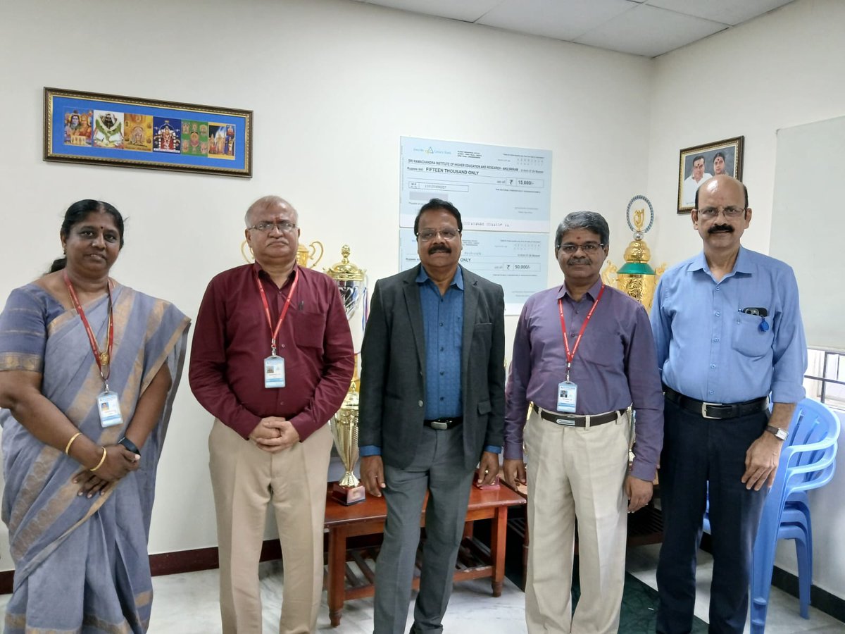BPLMedTech's tweet image. We had the pleasure of engaging with bright minds at Sri Ramachandra Institute Of Higher Education &amp;amp; Research (SRIHER) in a seminar on “Joining hands with industries for #upskilling.” Kudos to the entire SRIHER team for their vision and belief in nurturing students’ growth.🌟