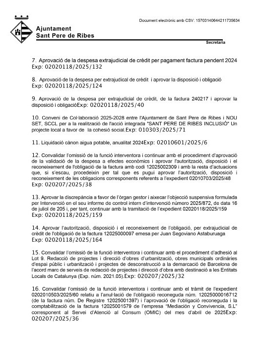 santperederibes's tweet image. PLE ORDINARI DE SETEMBRE
🗓️ DEMÀ, dimarts 23 de setembre
🕡 18.30 h
📍 Edifici institucional de la Vinya d&apos;en Petaca (Les Roquetes)

Seguiu-lo en directe a @canalblau i al seu canal de Youtube:
▶️ youtube.com/canalblau
Llegiu-ne un resum a #pleSPRibes

 #SPRibes