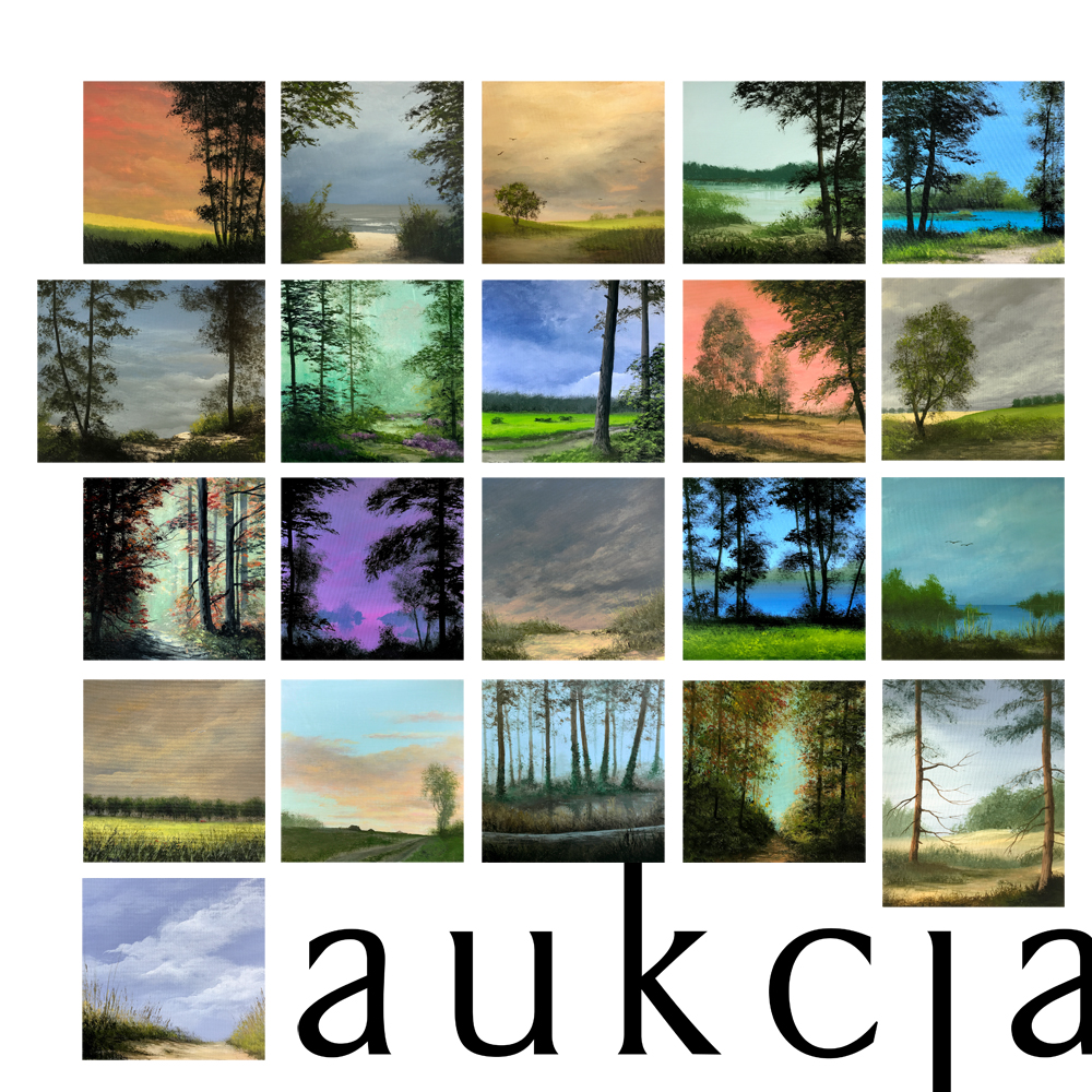 Dzień dobry, to wszystkie obrazy, które wystawiłem na licytację na michalczejgis.pl
Zapraszam do udziału, kilka z nich ma już oferty ale sporo nadal do kupienia za cenę wywoławczą :)
Miłego popołudnia!