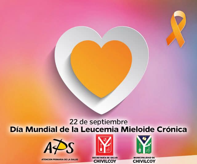 👉 Buenos días ☀️, 
hoy 22 de Septiembre día Mundial de La  Leucemia Mieloide, es un cáncer de la médula ósea que afecta las células mieloides es
agresivo y requiere tratamiento rápido para evitar células anormales y descontrol hormonal .

<a href="/BritosGuillermo/">Guillermo Britos</a>