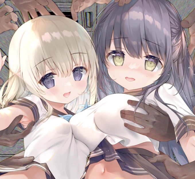 新作の 「異世界セイカンセラピスト2」(DLsite様) 「痴○の存在しない素晴らしいセカイ -総集編2-」(DLsite様・FANZA様) 本日より配信が開始しました!こちらには直接貼れないのですが、どうぞよろしくお願いいたします!