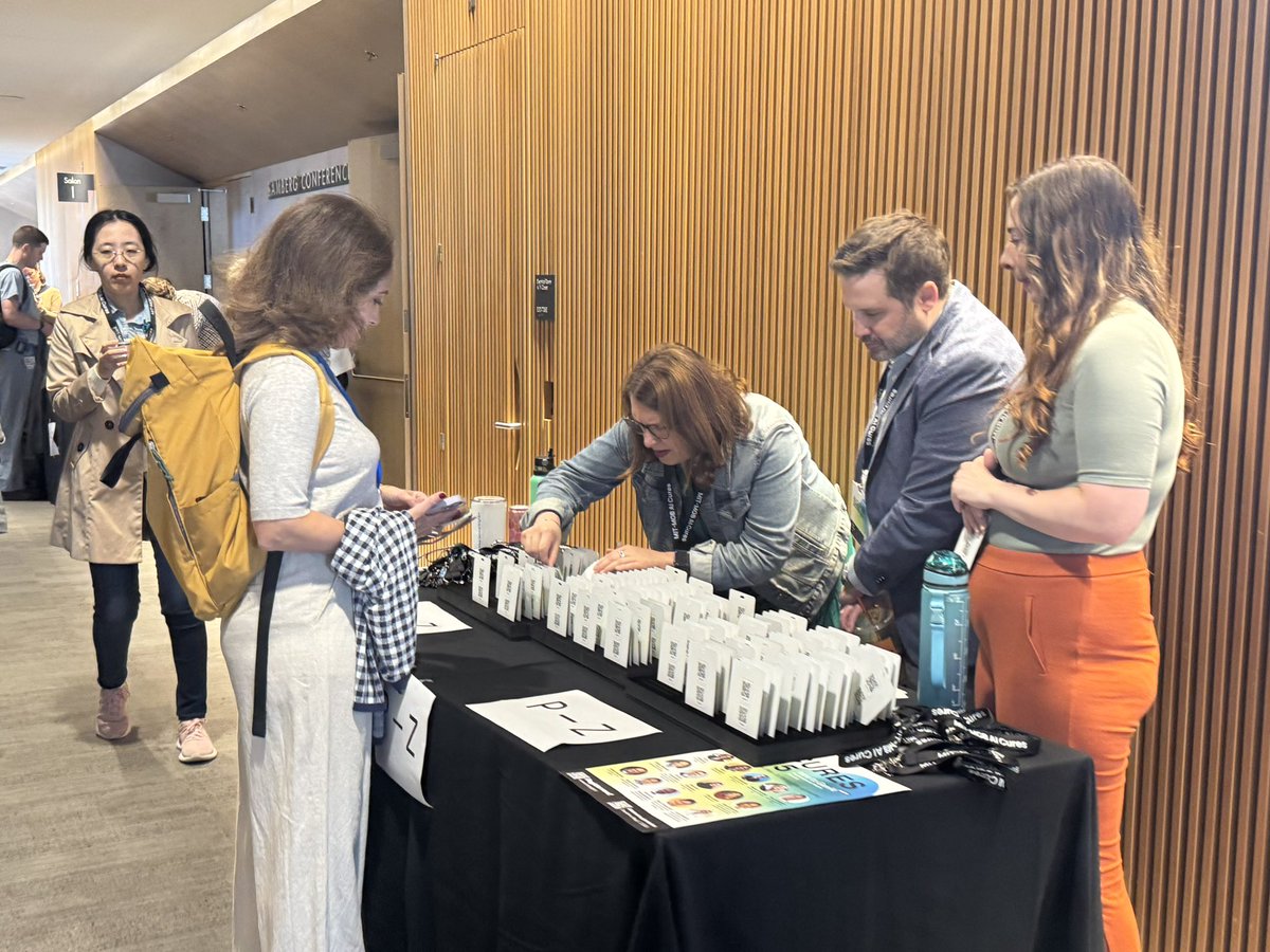 AIHealthMIT's tweet image. #AICures2025 ready to begin soon! Looking forward to seeing you all at Samberg Conference Center today!