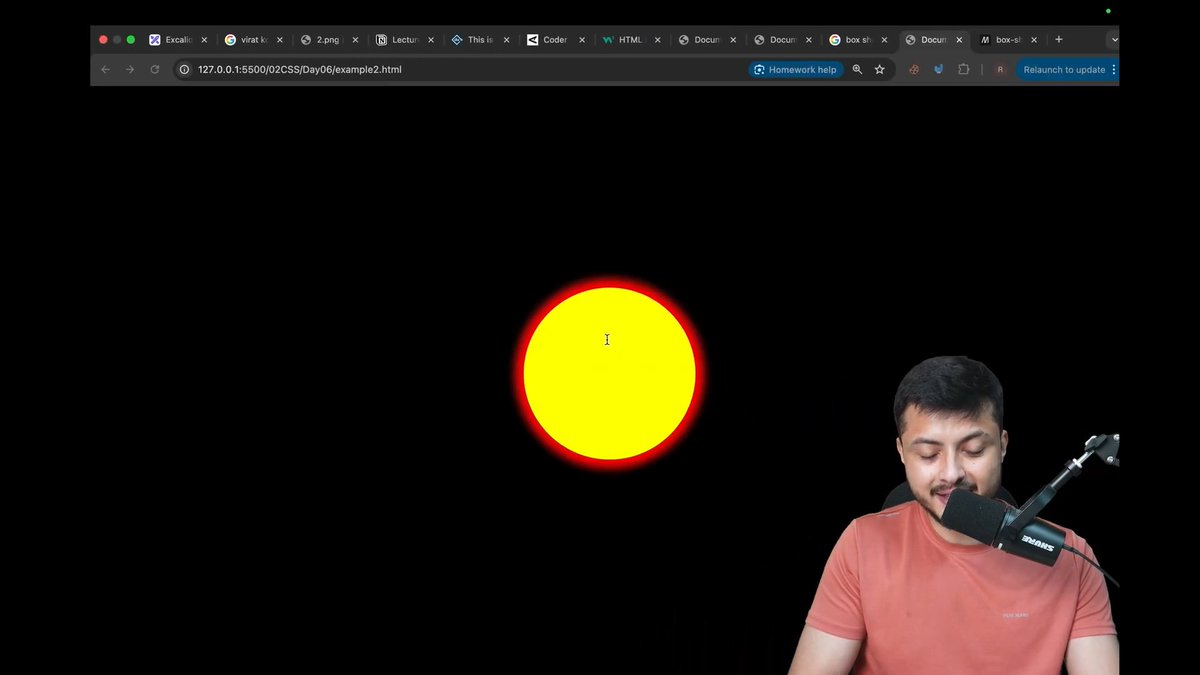 #Day12 Web development with
Rohit Negi Sir

Day 12 Complete....
Today Topics... 👇

✨Responsive :
✨Media Queries Explained:
✨The overflow Property:
✨Creating Scrollable Elements: 
✨box-shadow Property:

#rohitnegi #coderArmy #mernstack #WebDevelopment #DefenseChallenge
