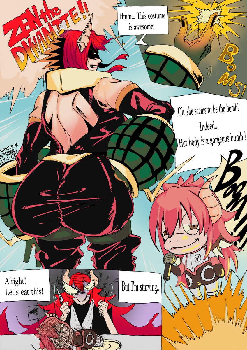 Hello!
My name is M.C. and I draw illustrations and comics in Japan.
Your Chai-chan is so cute!
I'm currently drawing my own manga, but it's tough to make a living without commissions.
Would you like to commission a manga of Chai-chan from me? Even a single page is fine!
I can