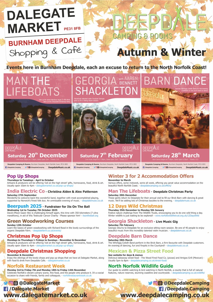 1st day of Autumn, wonderful time here in North Norfolk. Summer wildlife visitors depart &amp; Winter ones arrive, geese fill the sky. Weather gives wonderful opportunities to enjoy huge sky &amp; giving you an excuse to sit by the fire in a pub. So much going on ...