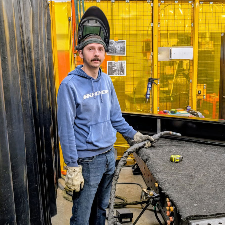 Signal_Tech's tweet image. Cheers to Josh on 10 amazing years at Signal-Tech! 🎉
A true jack-of-all-trades in production, he tackles everything from heavy assembly & welding to wire harnesses & LED display boards.
Your skills and dedication keep us shining, Josh!#TeamSignalTech #WorkAnniversary