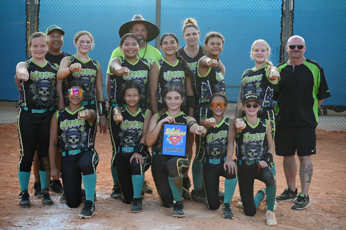 marianads2012's tweet photo. Warriors 14u played in High School div, won gold bracket! Mariana hit .636 with 6 RBIs, and pitched 14.2 innings, 16 ks, 1.432 ERA
@UntamedSoftball 
@CoastRecruits @DfwSho @GatorsSB @ConnectSports_ @5_recruiting @nxt1sports @TopPreps @GoMVBSoftball @sbsportsnetwork @EastCoastFP https://t.co/BomECPOVHX