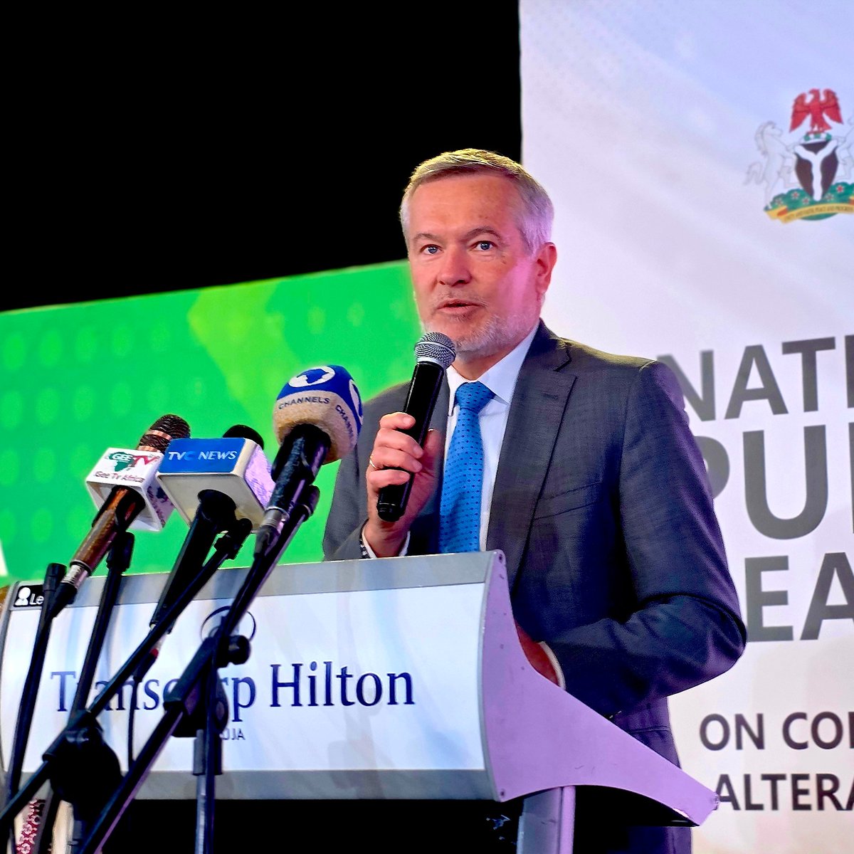 EXCERPTS FROM THE NATIONAL PUBLIC HEARING ON CONSTITUTION ALTERATION BILLS

<a href="/GautierMignot2/">Gautier Mignot</a>, European Union Ambassador to Nigeria and ECOWAS: 

For any democracy, constitutional reviews are a sign of vitality as they are opportunities to strengthen democracy and adjust it to