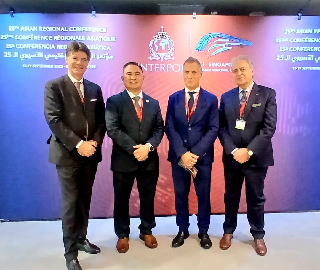 ASEANAPOL1981's tweet photo. The ASEANAPOL Secretariat took part in the 25th INTERPOL Asia Regional Conference, held on 18–19 September 2025 at the INTERPOL Global Complex for Innovation (IGCI), Singapore. https://t.co/EgrF1OPk55