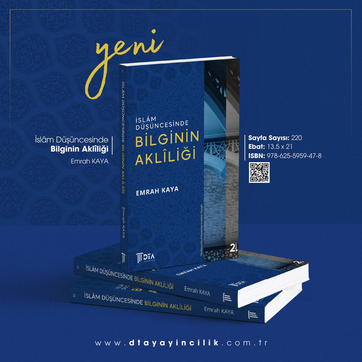 YENİ!

Doç. Dr. Emrah Kaya’nın (<a href="/faal_akil/">Emrah Kaya</a>) kaleminden
İslâm Düşüncesinde Bilginin Aklîliği.
İslâm düşüncesinde bilginin aklî ve mistik temelleri, farklı ekollerin epistemolojik çabaları ve aklın bilgi üretimindeki yeri konularını elen alan eserin gözden geçirilmiş yeni baskısı