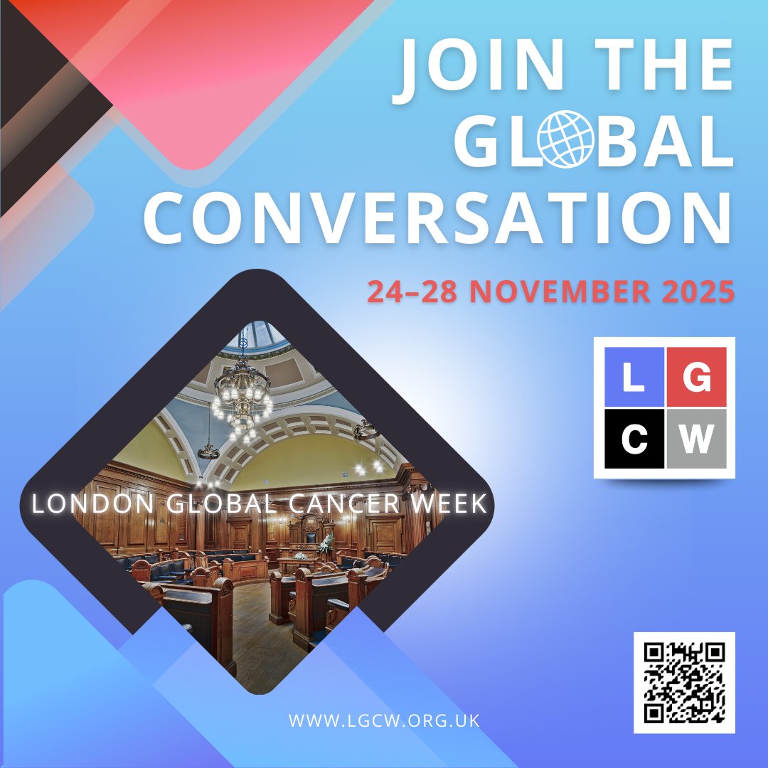 🌐 Join the Global Conversation
From policy to prevention, from innovation to implementation – London Global Cancer Week brings global stakeholders together.

📅 24–28 November 2025. Let’s create lasting impact, together.

#LondonGlobalCancerWeek #LGCW2025 #HealthForAll