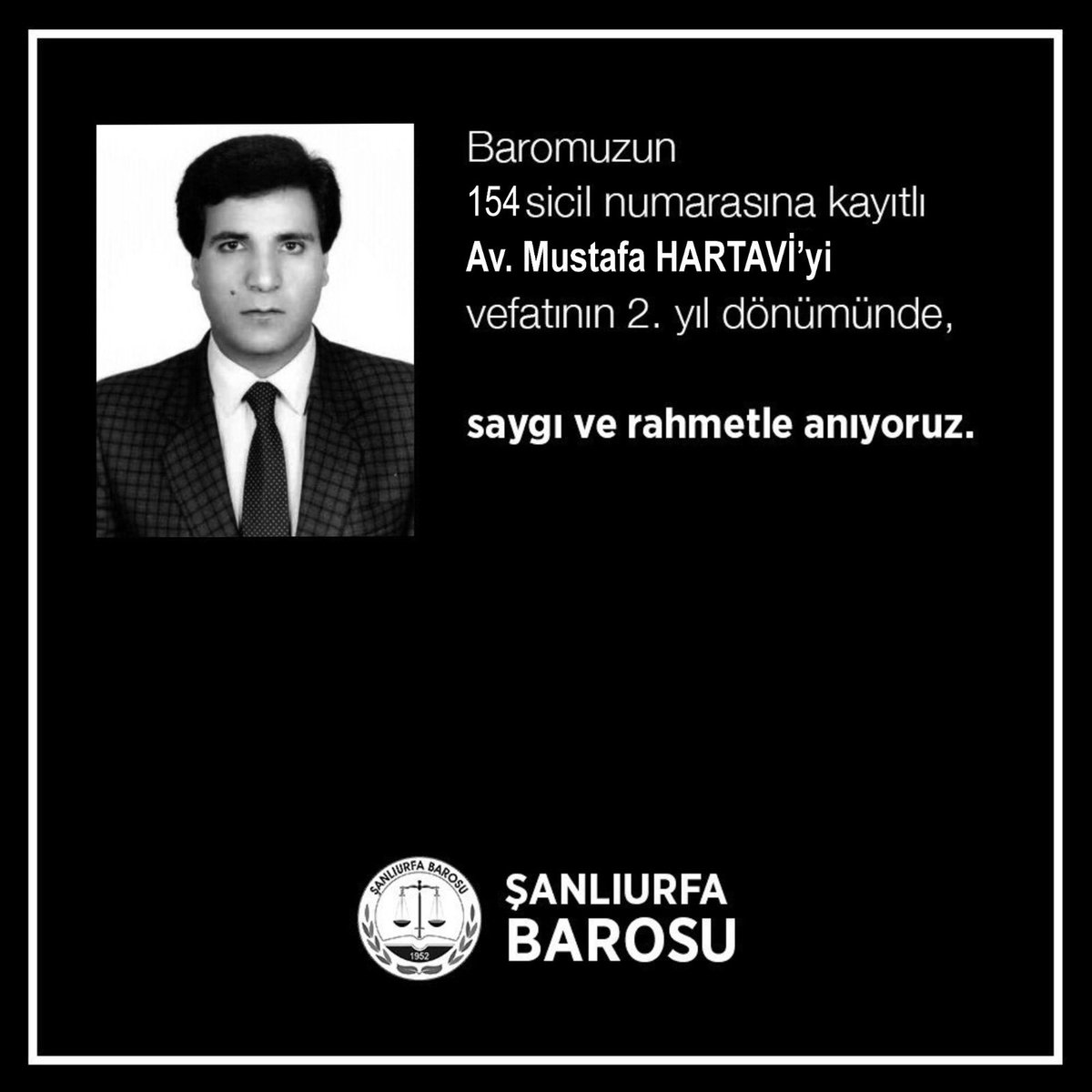 Şanlıurfa Barosu Başkanlığı (@urfabarosu) on Twitter photo 