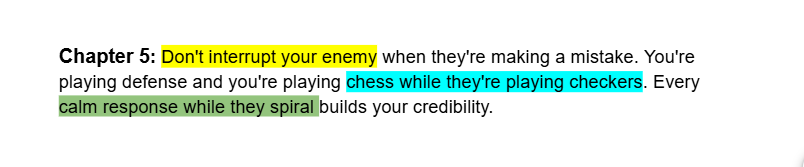 Alexwindivorce's tweet photo. This Napoleon quote became my mantra while writing. I had it on a sticky note. High-conflict people self-destruct given enough time. Your job is to get out of their way, document their chaos, and let them build your case for you. https://t.co/HavFzfpcMg