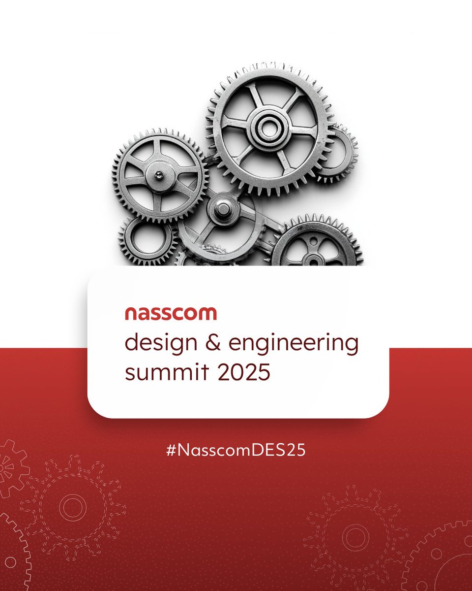nasscom events (@nasscomevents) on Twitter photo #NasscomDES25 unpacked how AI, sustainable energy, aerospace breakthroughs, and India’s space ambitions are reshaping global engineering.
Here’s your sneak peek into the ideas powering tomorrow! #NasscomDES25 unpacked how AI, sustainable energy, aerospace breakthroughs, and India’s space ambitions are reshaping global engineering.
Here’s your sneak peek into the ideas powering tomorrow!