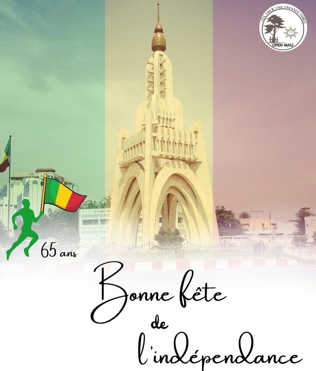 65 ans !!! Bonne fête à tous les
Maliens !