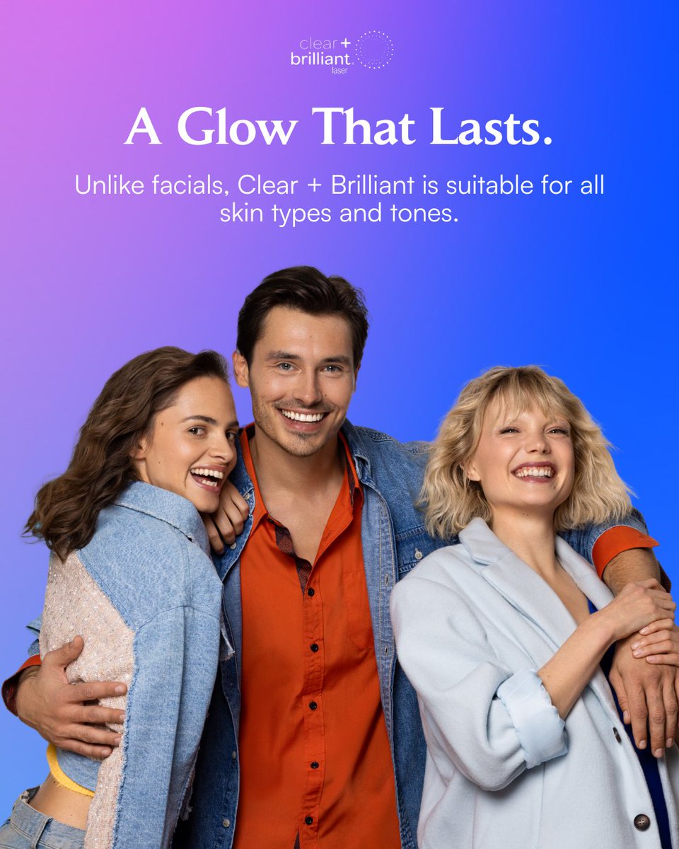 clearandbrilluk's tweet image. Clear + Brilliant is often chosen by those who want more than a facial but aren’t ready for a more aggressive laser.

#clearandbrilliant #skinrefresh #skinsmooth #laserfacial #radiantskin #glowup #skinconfidence #skinrenewal