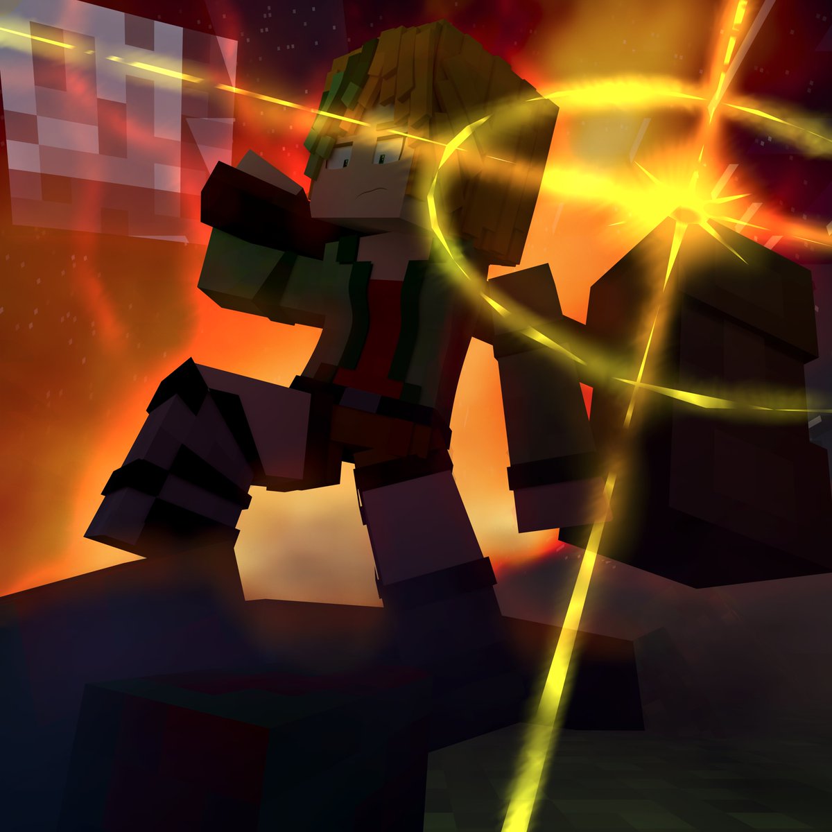 『サバイバル：夜』Alex
#Minecraft  
#minecraftanimation
#マイクラ 
#マイクラアニメ
#blender