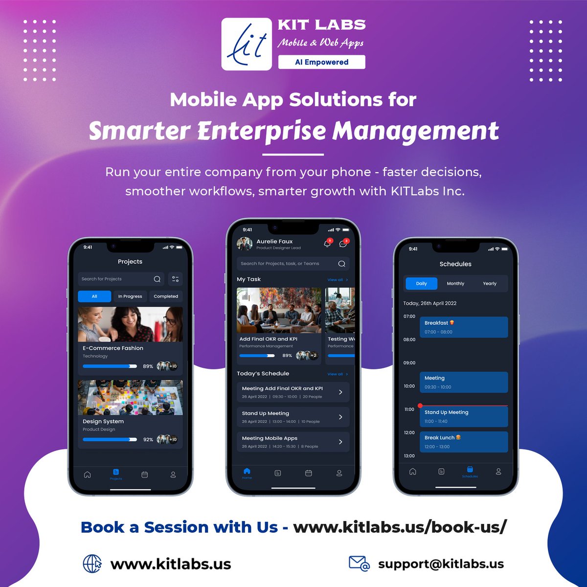KrescentITLabs's tweet image. One app. Total control.
KITLabs Inc builds smart enterprise apps that help teams move faster and work smarter.

Ready to simplify operations?
Book a call - kitlabs.us/book-us/

#EnterpriseApp #MobileSolutions #WorkSmart #KITLabs #AppDevelopment #UnitedStates