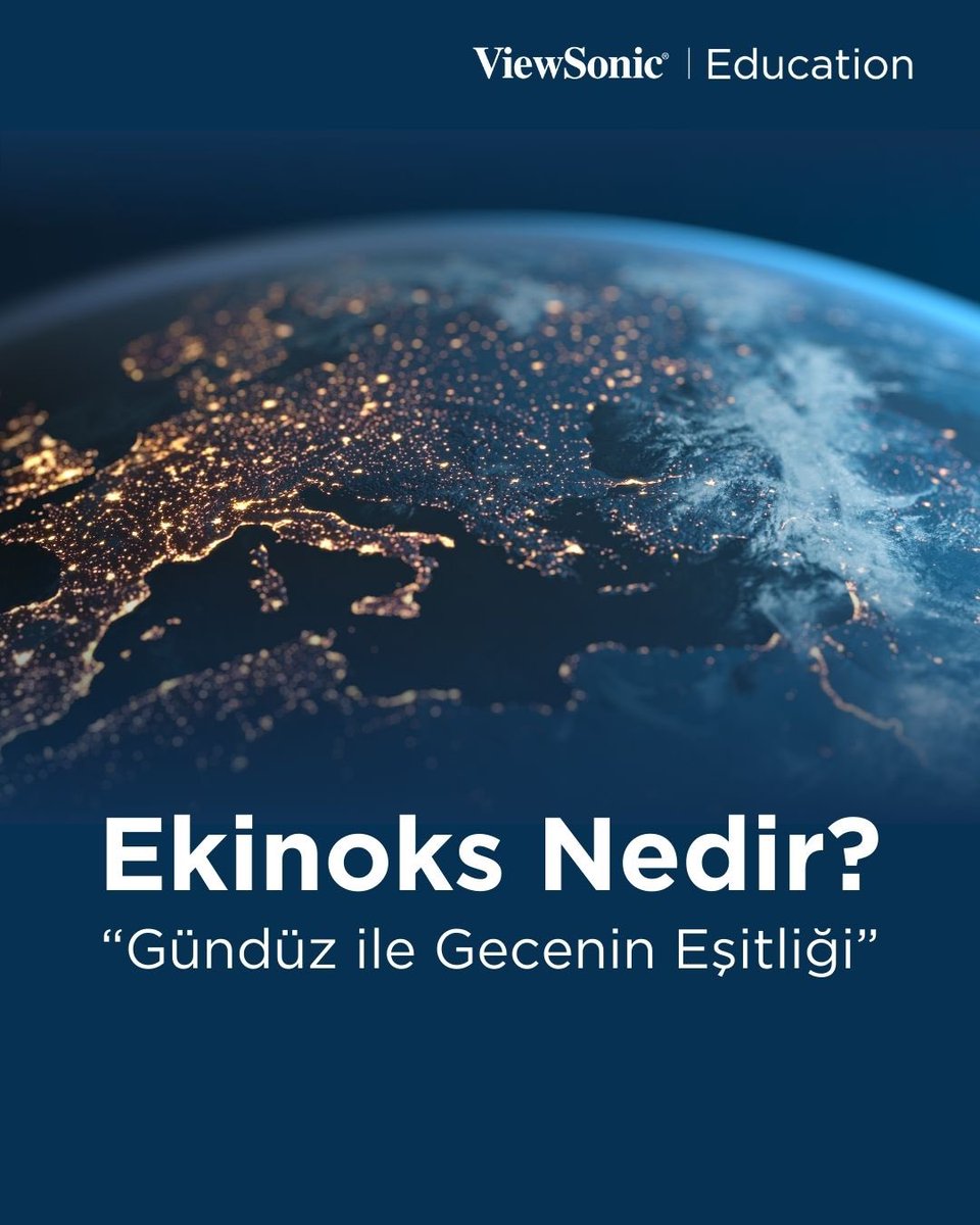 VSClassroomTR's tweet image. 🌗 Gece ve gündüz eşitlendi…

Bugün ekinoks! Doğa, dengeyi hatırlatıyor…

Işıkla karanlık, geceyle gündüz eşitlenirken ekinoksu yakından tanıyalım! 🌄

#ViewSonic #ViewSonicClassroom #ViewSonicEducation #ViewSonicEğitimciTopluluğu