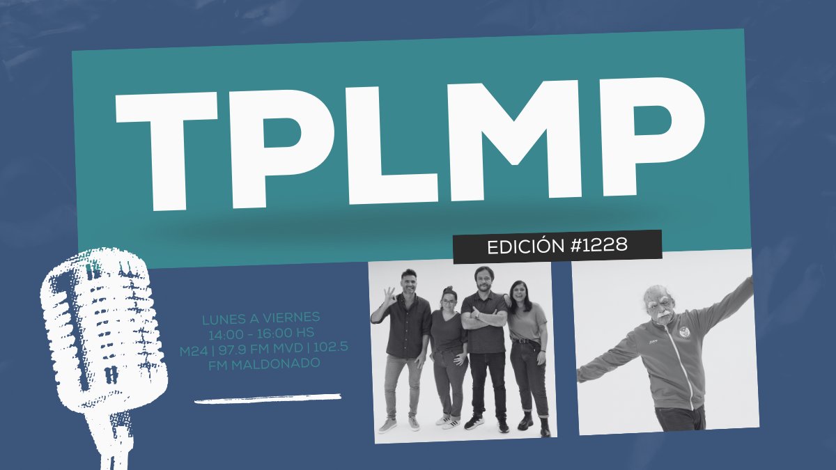 tplmp's tweet photo. 🤑HOY en TPLMP🤑 #Hablemo’ de recuerdos escolares, retorna la #Misión y viene @LuboAdusto y su #CoquetoEscenario con todo lo que dejó el fin de semana en materia política, sexual y deportiva https://t.co/lOSi8BCWPY