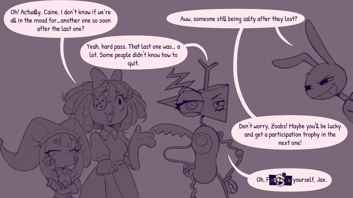 lolychichi's tweet image. A Cat in the Circus - a TADC comic 🎪💫
(1/10)
#tadc #digitalcircus #TheAmazingDigitalCircus