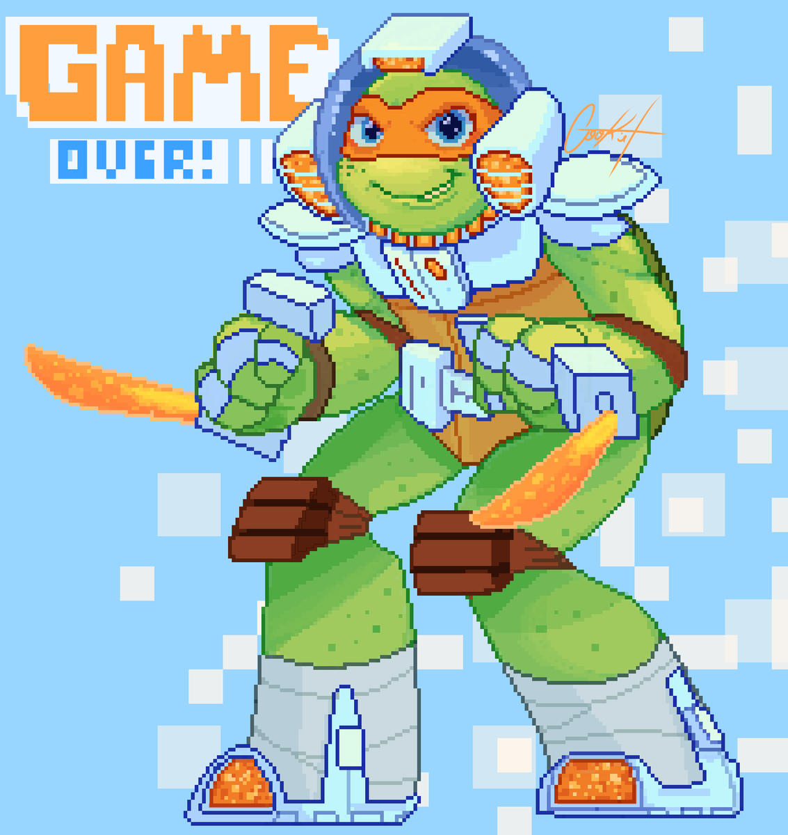 Cookieturtle26's tweet photo. Day 7: Michelangelo
#tmntember #tmntember2025 #tmnt2012 https://t.co/1CSjPnumKn