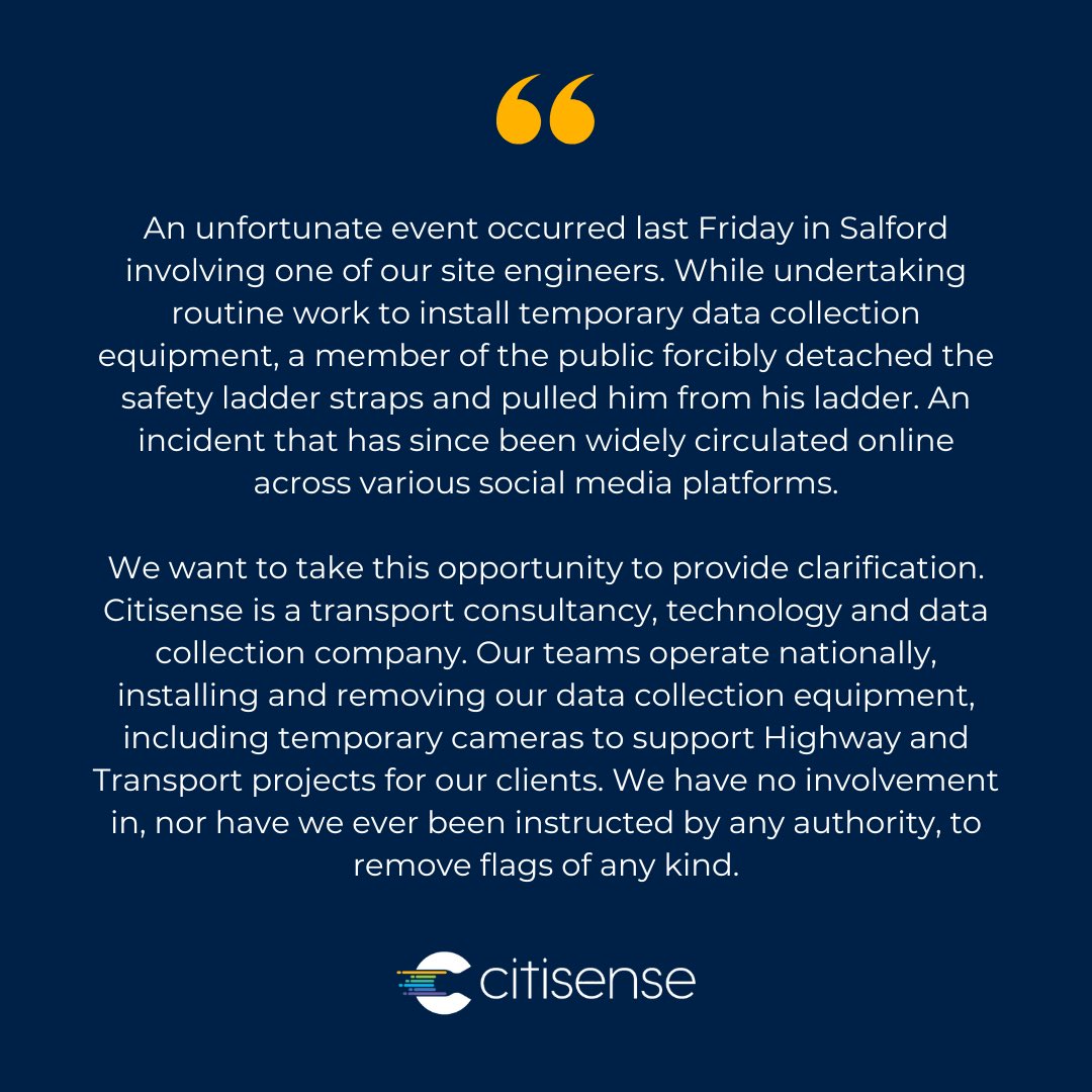 Citisense tweet media