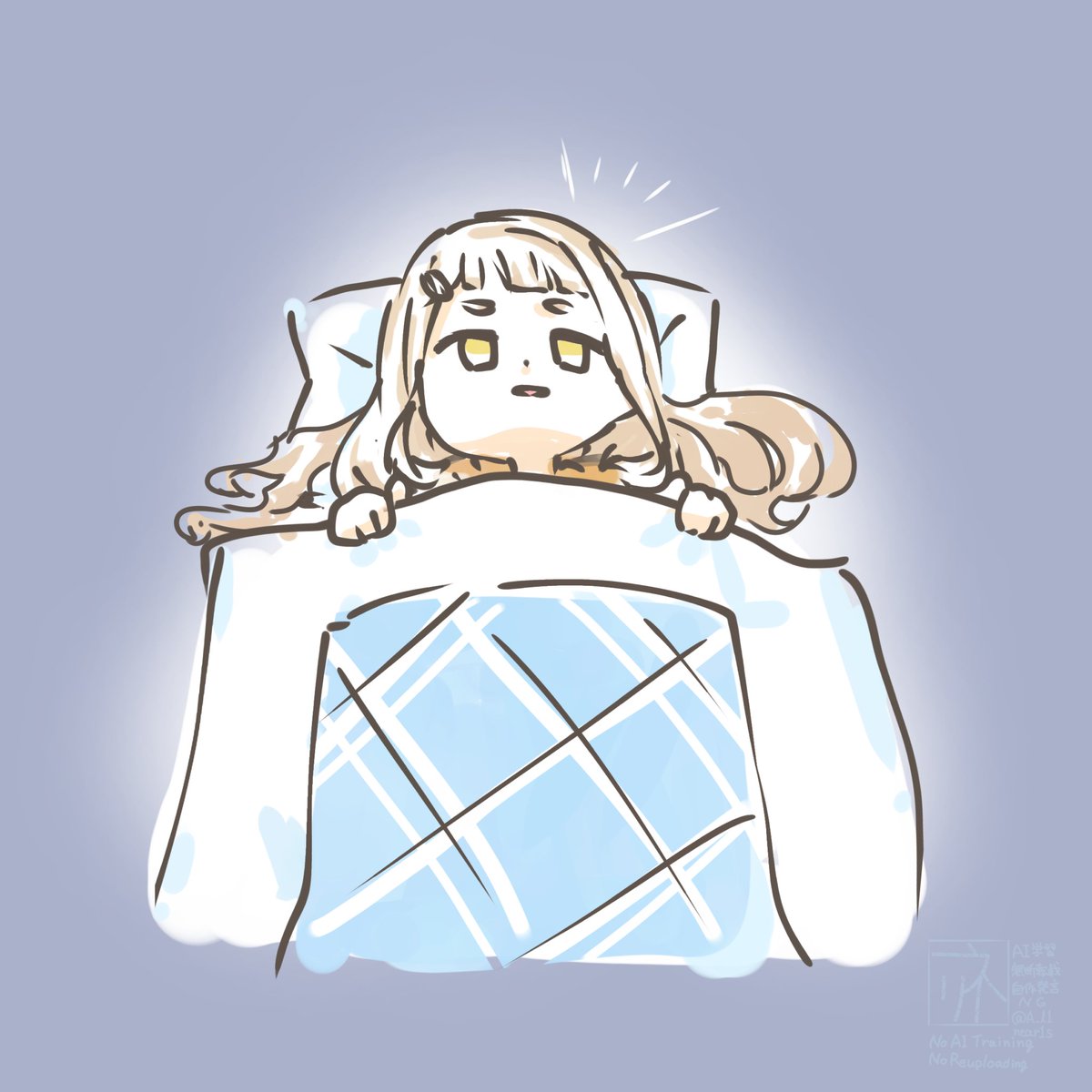A_l1near1s's tweet photo. 最近、布団入ってからやらないといけない事を思い出してそのまま寝てる https://t.co/HquSsVVvK5