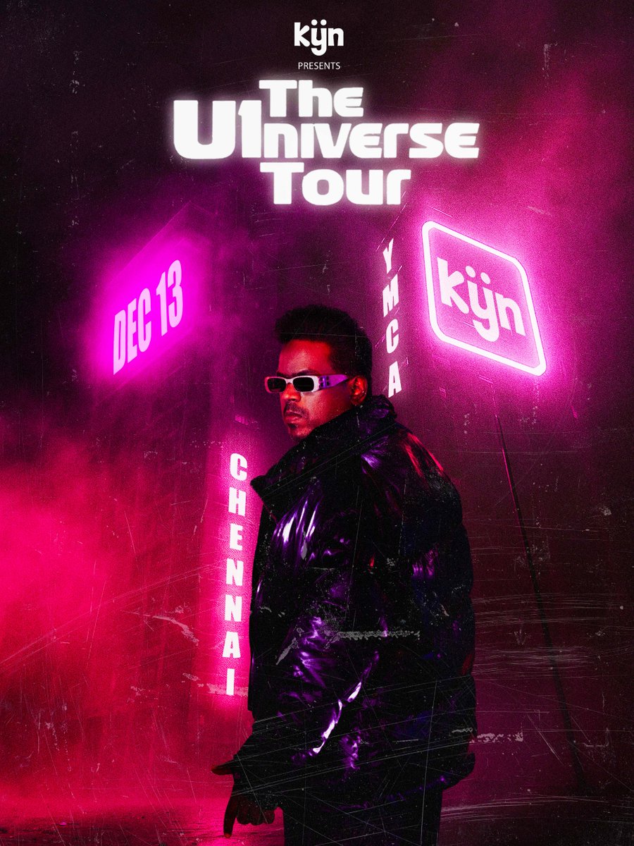 thisisysr's tweet image. 🌌✨ The wait is over!
Happy to announce THE U1NIVERSE TOUR 🚀🎶
Kicking off in my city — CHENNAI 🔥 with @kyn_hood  💥

🎟 Tickets → tickets.kynhood.com/event/68cd8a94…
🔗 Tour info → theu1niverse.com

#U1NIVERSETour #YuvanLive #YuvanShankarRaja #KYNHOOD #U1Universe
