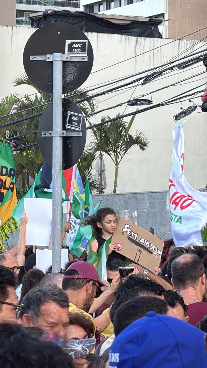 DavidSamerson's tweet photo. Fortaleza-Ceará contra a PEC da bandidagem e a anistia para bandidos https://t.co/zavV674NQ7