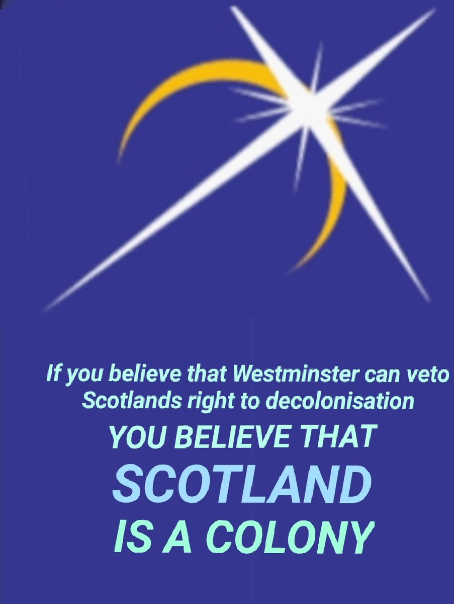 If you believe Westminster have a veto on Scotlands future then we are not an equal partner in this fake union