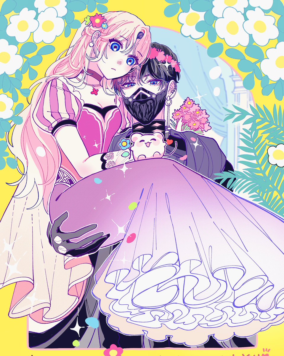 9/21のイベントの無配でした✌️
「舞踏会すっぽかして花園へ行った金砂ホム主withスナネズミ」です🌸
お手に取ってくださった方ありがとうございます！