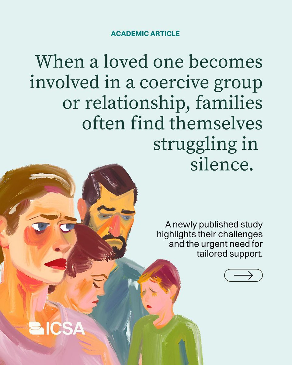 International Cultic Studies Association (ICSA) tweet media