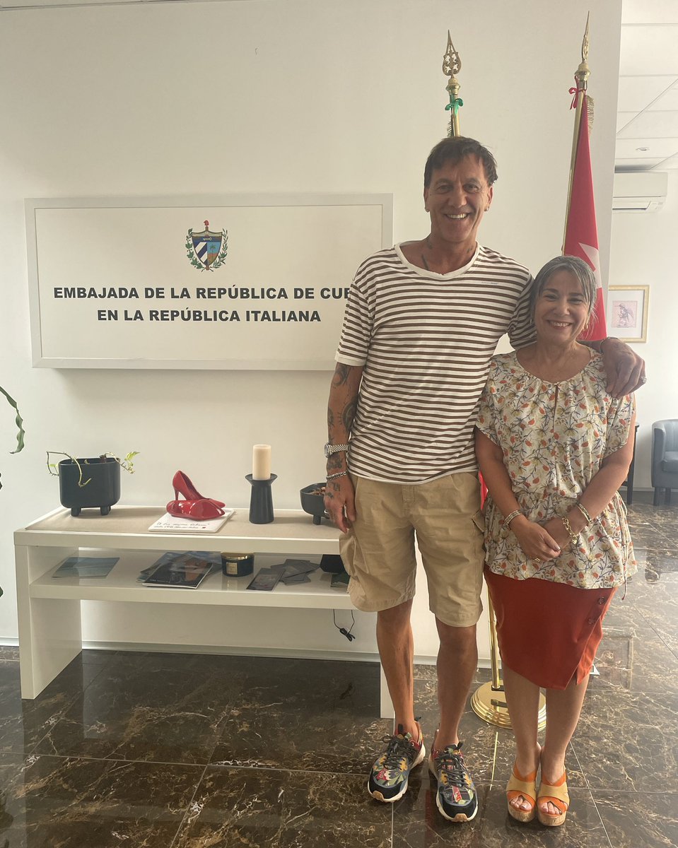 En encuentro con Alessandro Moscatelli, presidente de AM Group, recibí una actualización sobre el estado de sus negocios en #Cuba.