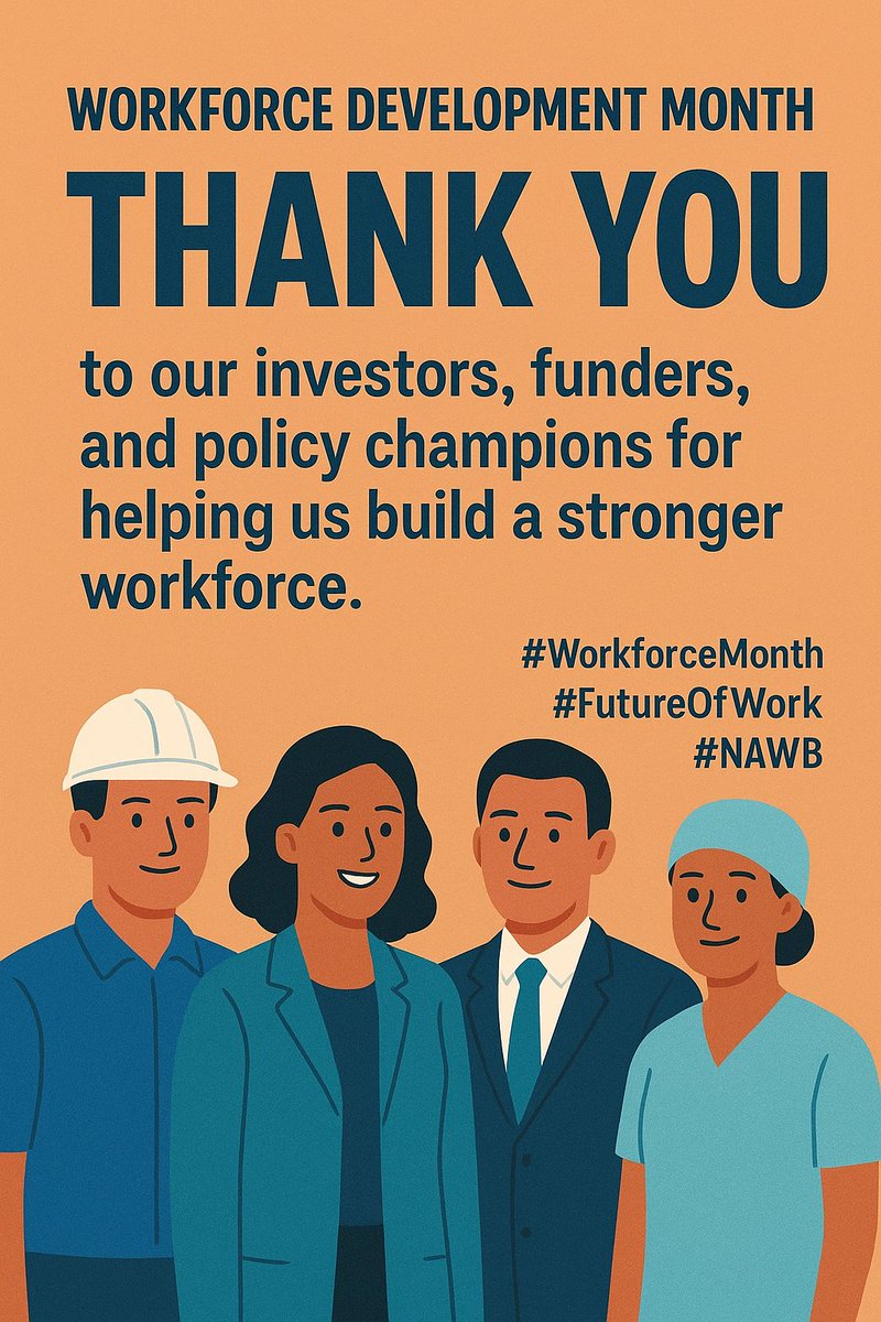 The future of work is changing fast - with AI, automation, and evolving skills needs. Michigan Works! helps people build skills and employers upskill their teams—thanks to our policy champions for making it possible.
#WorkforceMonth #FutureOfWork #NAWB #GPTF