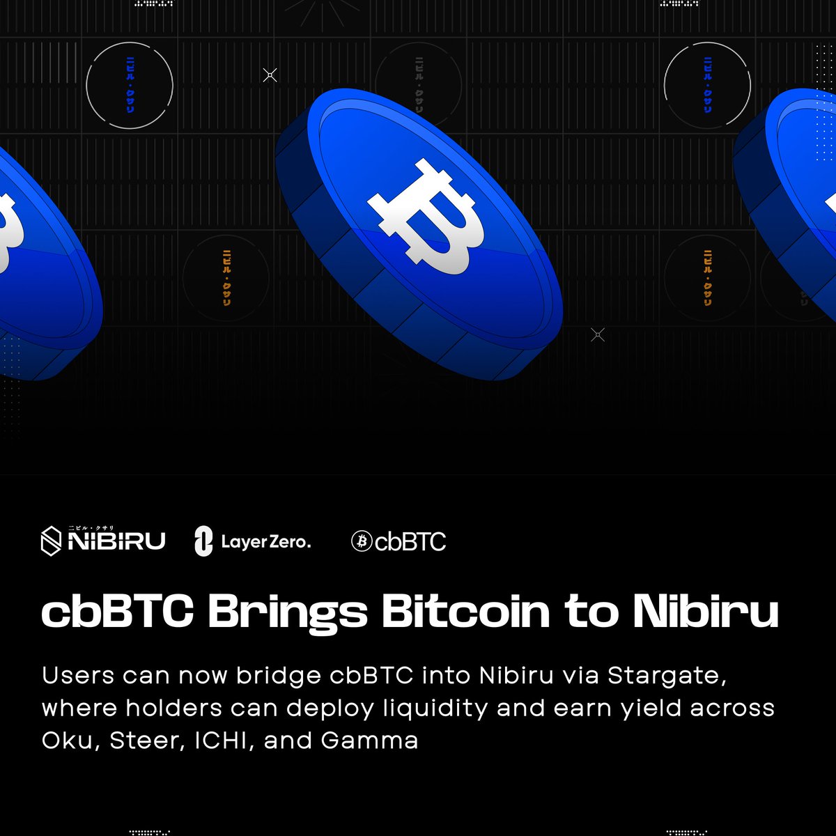 One of the biggest barriers for Bitcoin holders has been utility. While BTC remains the most recognized and valuable digital asset, much of it sits idle. With <a href="/LayerZero_Core/">LayerZero</a>'s OFT standard, Coinbase’s wrapped Bitcoin (cbBTC) can now move permissionlessly across chains. Today,