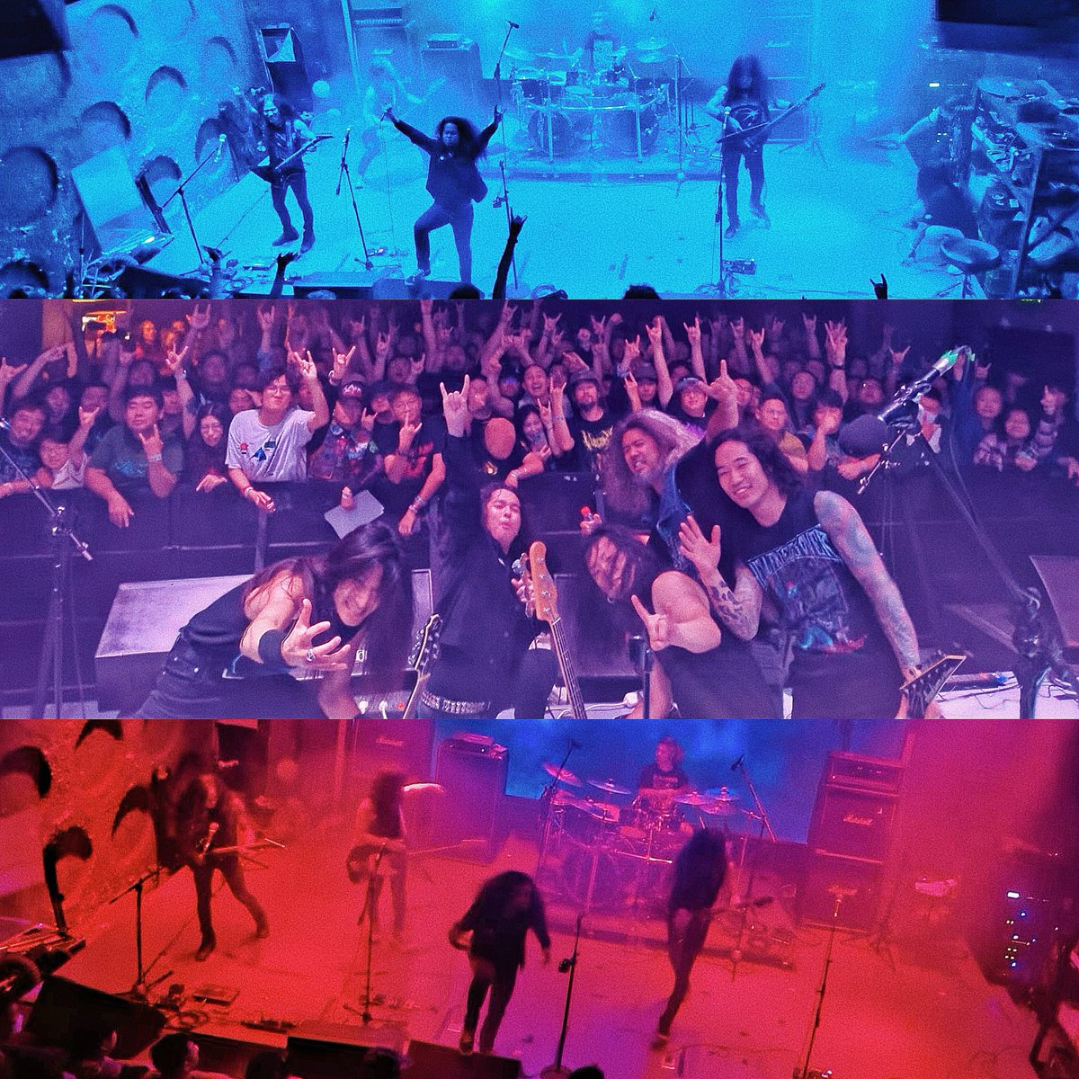 無事に帰国しました！ 🇯🇵  

素晴らしいファンとプロモーターに支えられた海外公演でした！

今回共演したMORBID SAINT🇺🇸の初来日公演は24・25日！
主催: <a href="/chrosh_bookings/">CHROSH Bookings【公式】</a>

#HellFreezesOver #MorbidSaint #thrashmetal