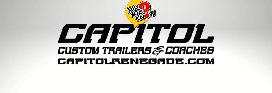 DID YOU KNOW? Capitol Custom Trailers &amp; Coaches proudly serves you from TWO locations!

Our HQ is located in Beltsville, MD, near BWI Airport, serving the Mid-Atlantic region &amp; beyond!

Our 2nd lot is in New Oxford, PA, in the heart of sprint car country!

capitolrenegade.com