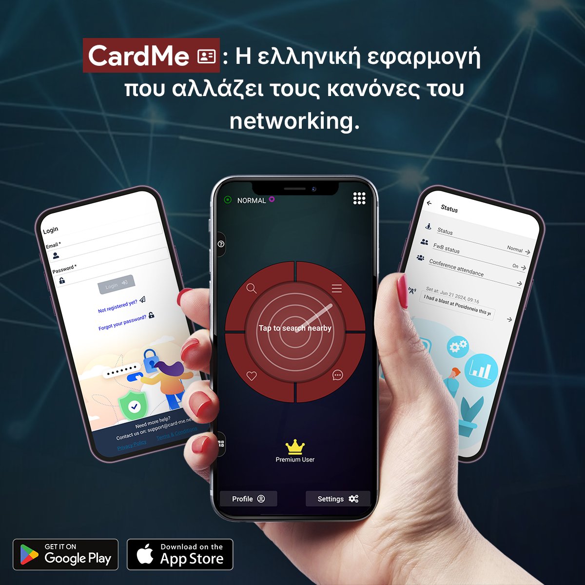 CardMeApp0's tweet image. As professional networking turns digital, CardMe leads the change.

Mr. Tasos Altounis, founder of CardMe, spoke to Say Yes to the Press about the app that aims to replace traditional business cards.

Reed More: tinyurl.com/yx7fu8sp

#CardMeApp #CardMe #DigitalNetworking