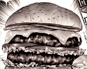 CulinaryEchelon's tweet photo. She’s always making those fancy dishes and going on about gastronomy, and while they do taste good . . . It is not food for the common man. And since he is a common chef, he’ll make @slvrchxf a righteous, hearty, and messy double cheeseburger! (With no pickles（ゝ。∂） https://t.co/jpG2lrk1l0