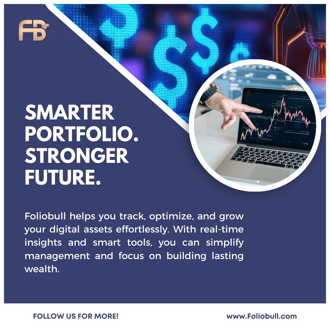 SMARTER PORTFOLIO. STRONGER FUTURE.
.
➡️Download our App today: lnkd.in/gvT4DaYH
.
#crypto #trading #traders #investment #digitalassets #cryptotrading #cryptotrader #portfolio #innovation #technology #Foliobull #LinkedinFamily
