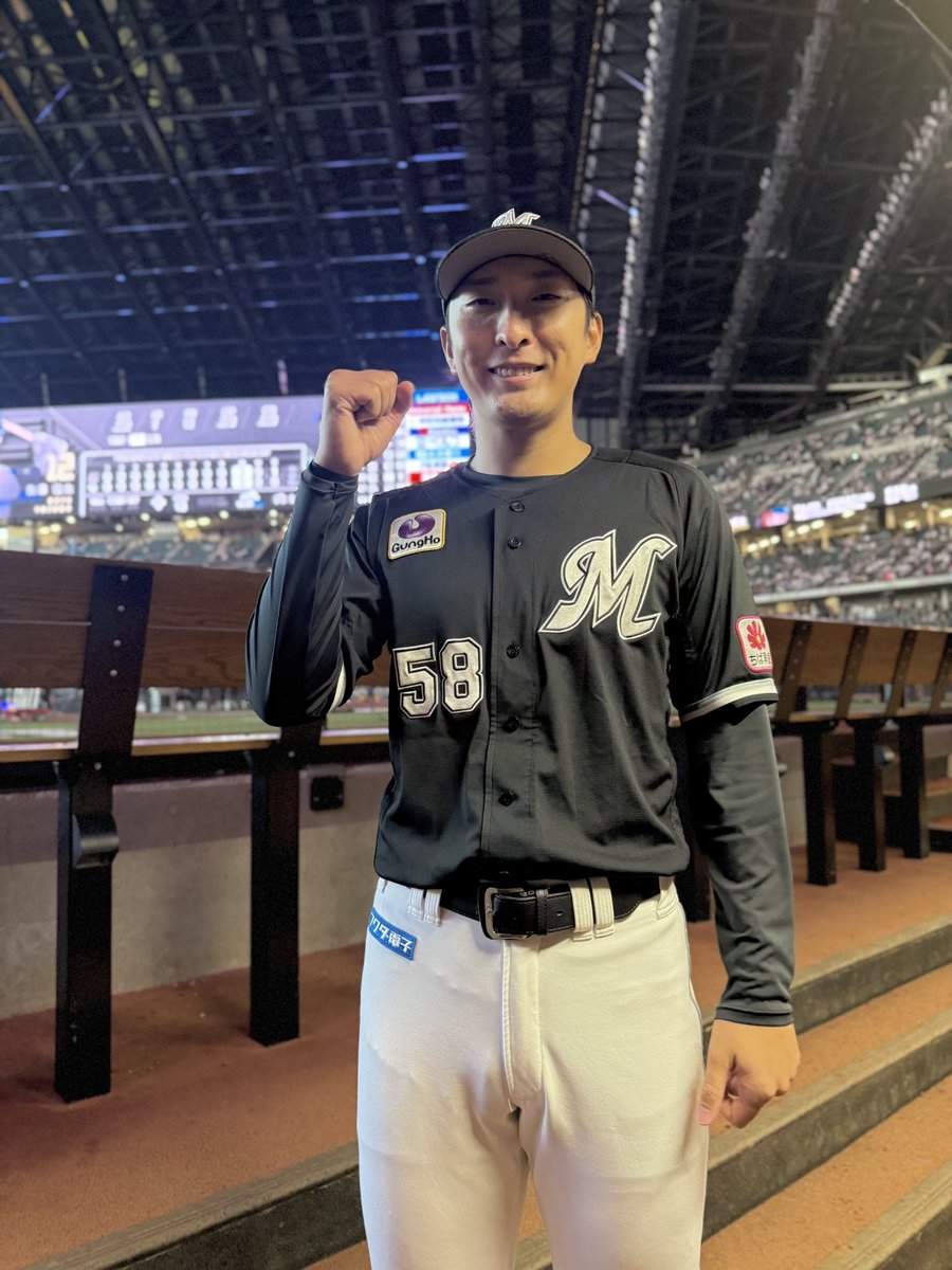 7回2安打無失点のナイスピッチングで勝利を手にした #河村説人 投手