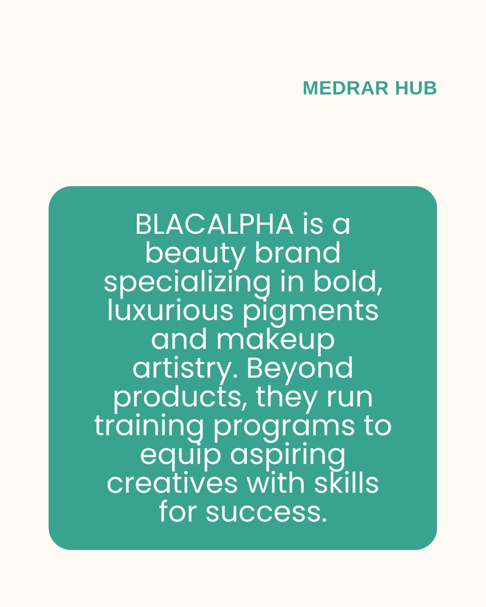 Medrarhub's tweet photo. BLACALPHA is proof that fashion and beauty can inspire AND empower. https://t.co/29gCqYmIxX
