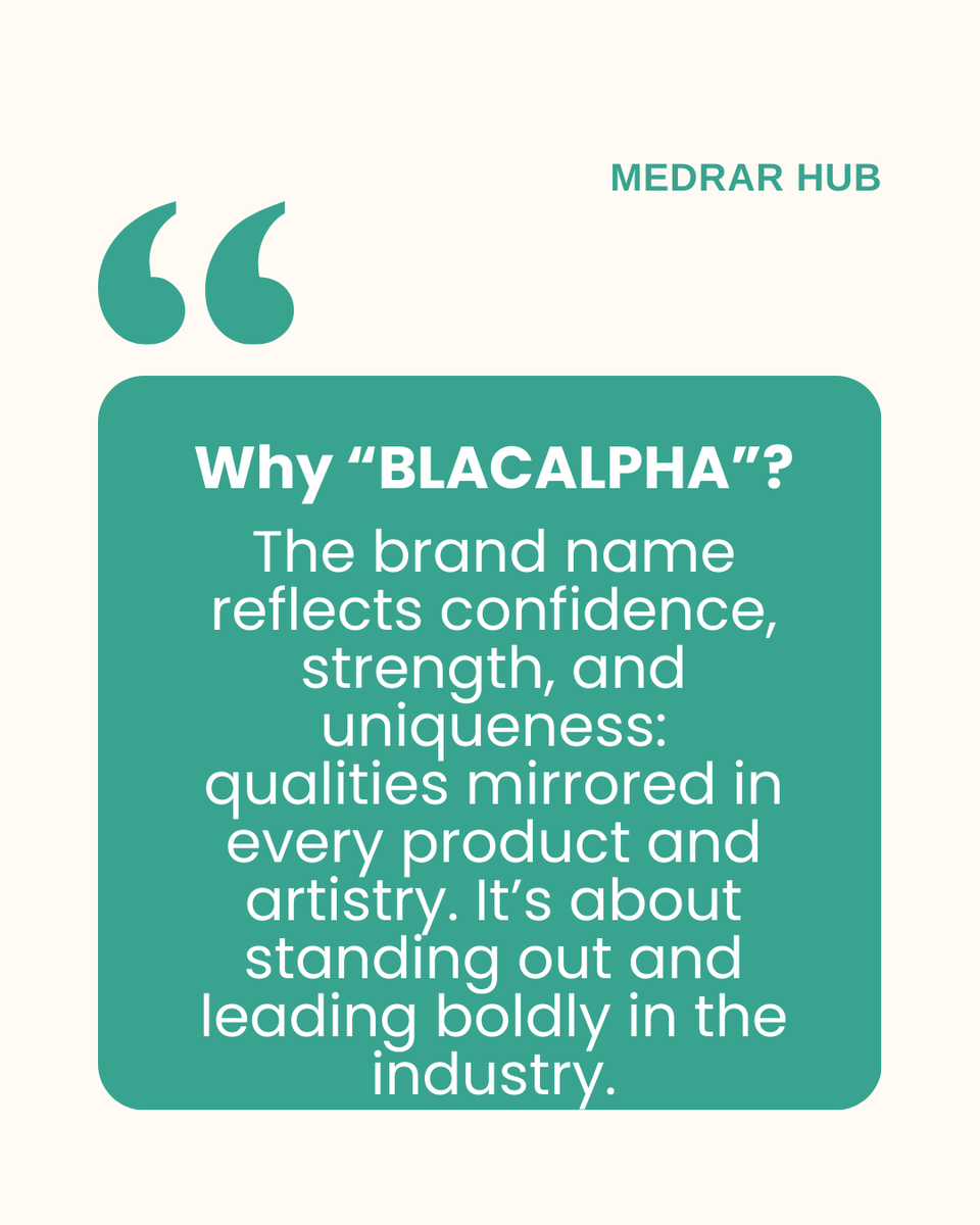 Medrarhub's tweet photo. BLACALPHA is proof that fashion and beauty can inspire AND empower. https://t.co/29gCqYmIxX