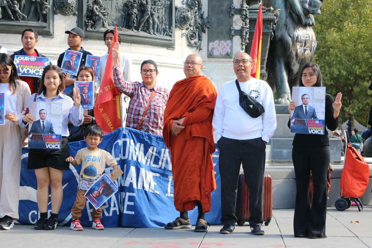 ပြင်သစ်နိုင်ငံ ပါရီမြို့နှင့် လီယွန်မြို့ကြီးများတွင် သံအမတ်ကြီး ဦးကျော်မိုးထွန်းကို ထောက်ခံ၍ ဆန္ဒပြပွဲများ ပြုလုပ်ခဲ့ကြပါသည်။
#GlobalActionForCredentialCampaign2025