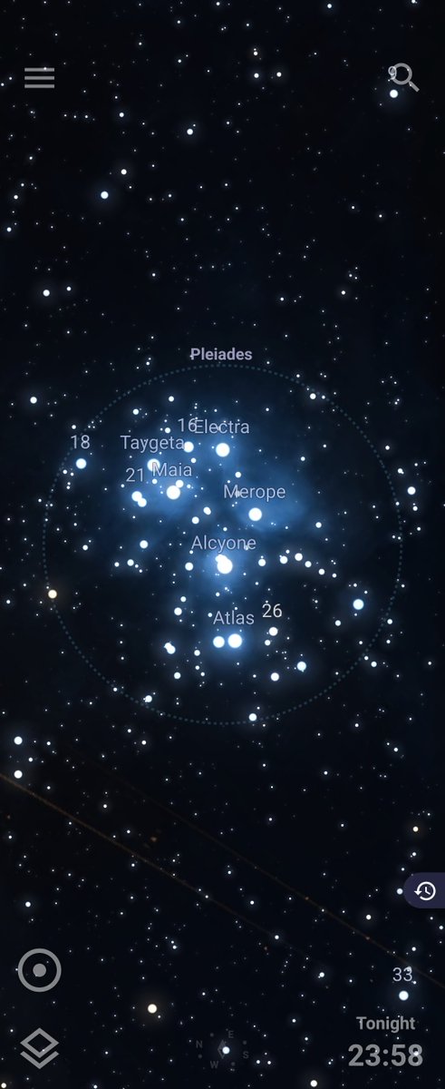See the Pleiades, or "Seven Sisters," with your own eyes! Look for a misty dipper-shaped group of stars in the constellation Taurus.
Follow us for more cosmic sights!