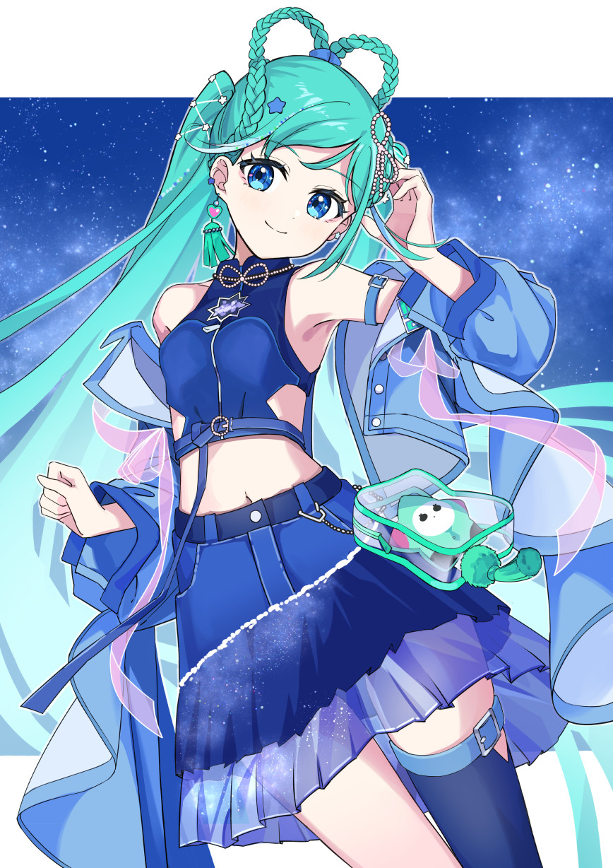 Yooki 1000% ふわふわファンタジー アリス 水色 オーロラ目 G8