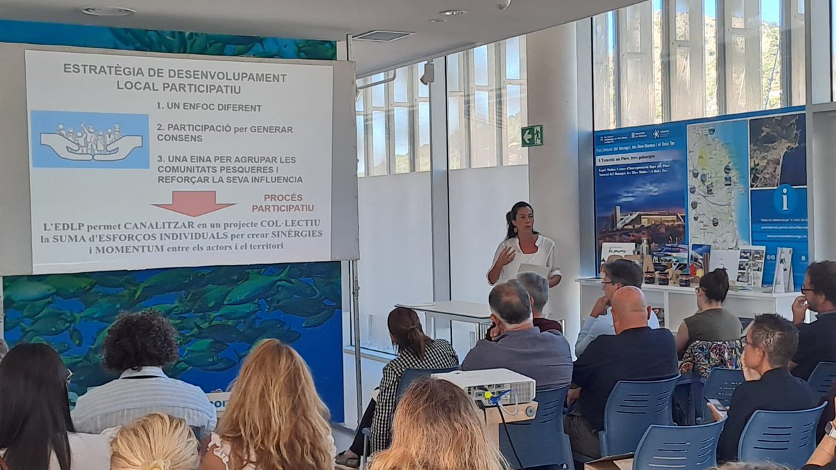 Els Grups d'Acció Local Pesquers (#GALP) 🐠 de Catalunya es reuneixen aquest matí a l'Espai Medes per compartir experiències, coordinar accions i avaluar l'impacte dels projectes que desenvolupen
La vicepresidenta de l'EMD, Alba Delgado, els ha donat la benvinguda.

#lestartit